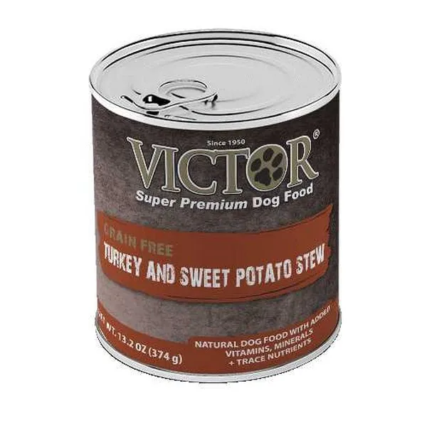 12/13.2 oz. Victor Grain Free Turkey & Sweet Potato Stew - Treat
